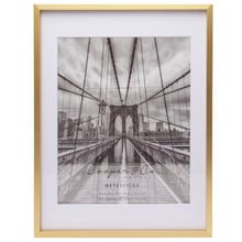 Matte Premium Metallicus 8 x 10" Metal Photo Frames (Set of 2)